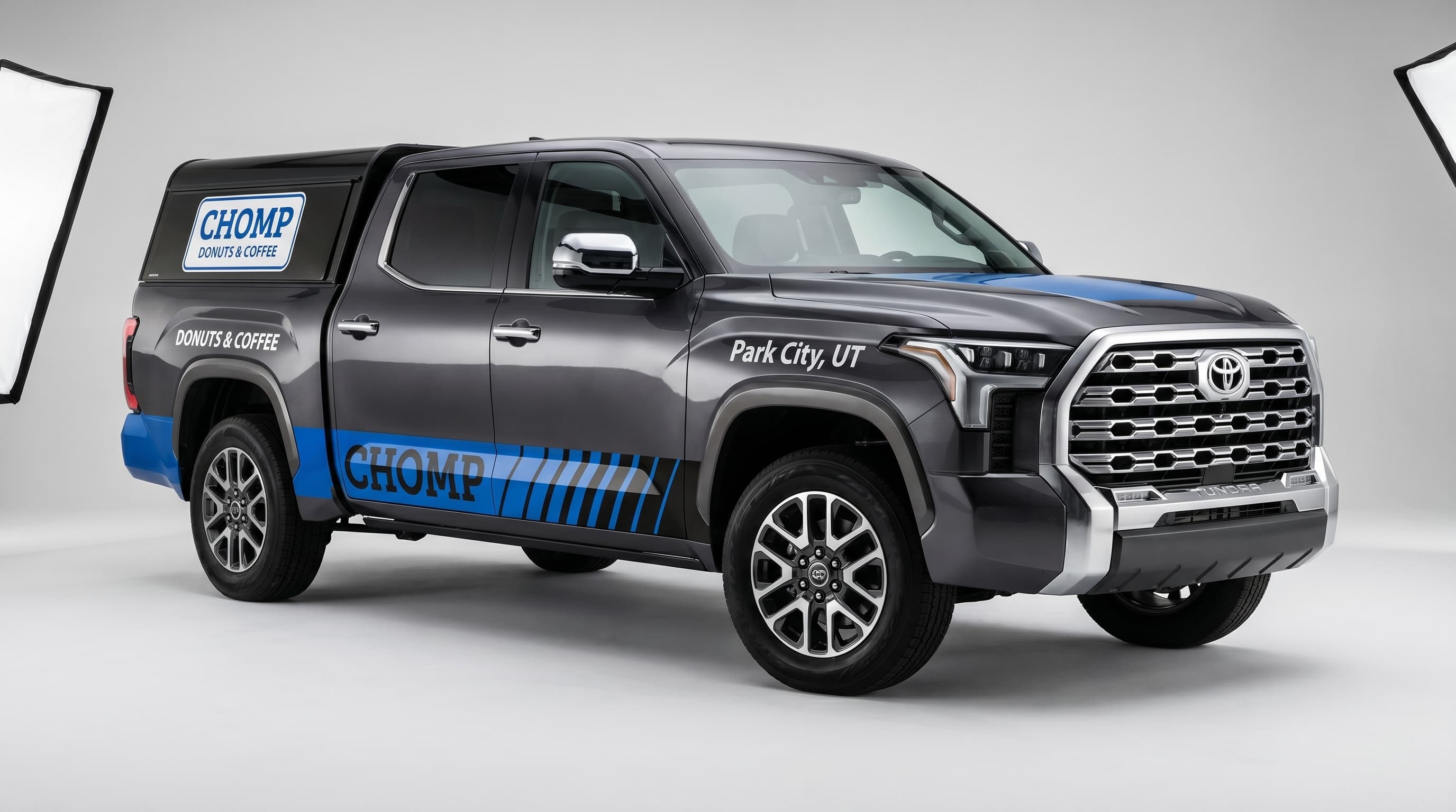 Chomp Donuts Toyota Tundra wrap