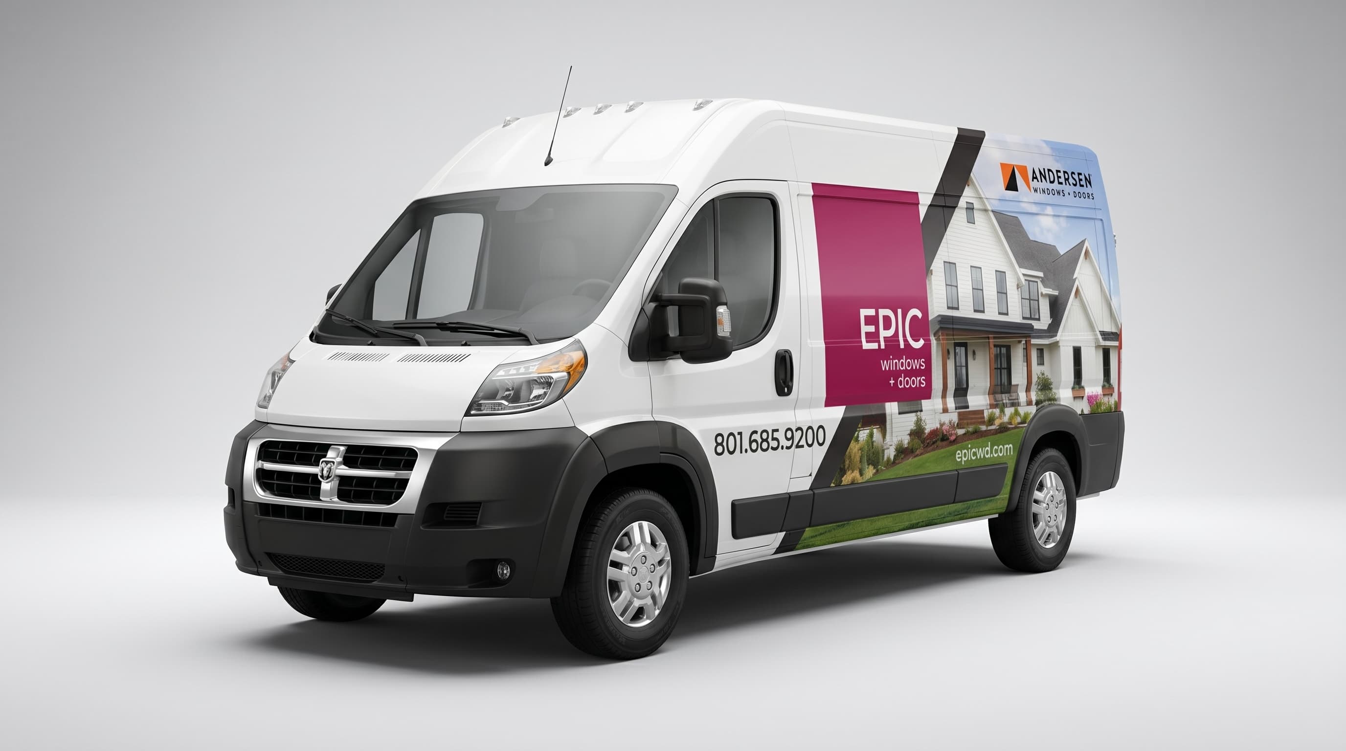 Epic Windows Ram ProMaster wrap