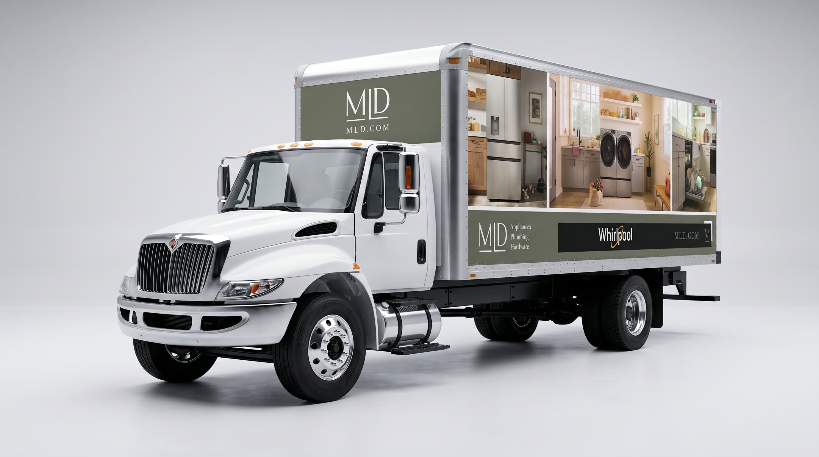 MLD International 26ft box truck full wrap