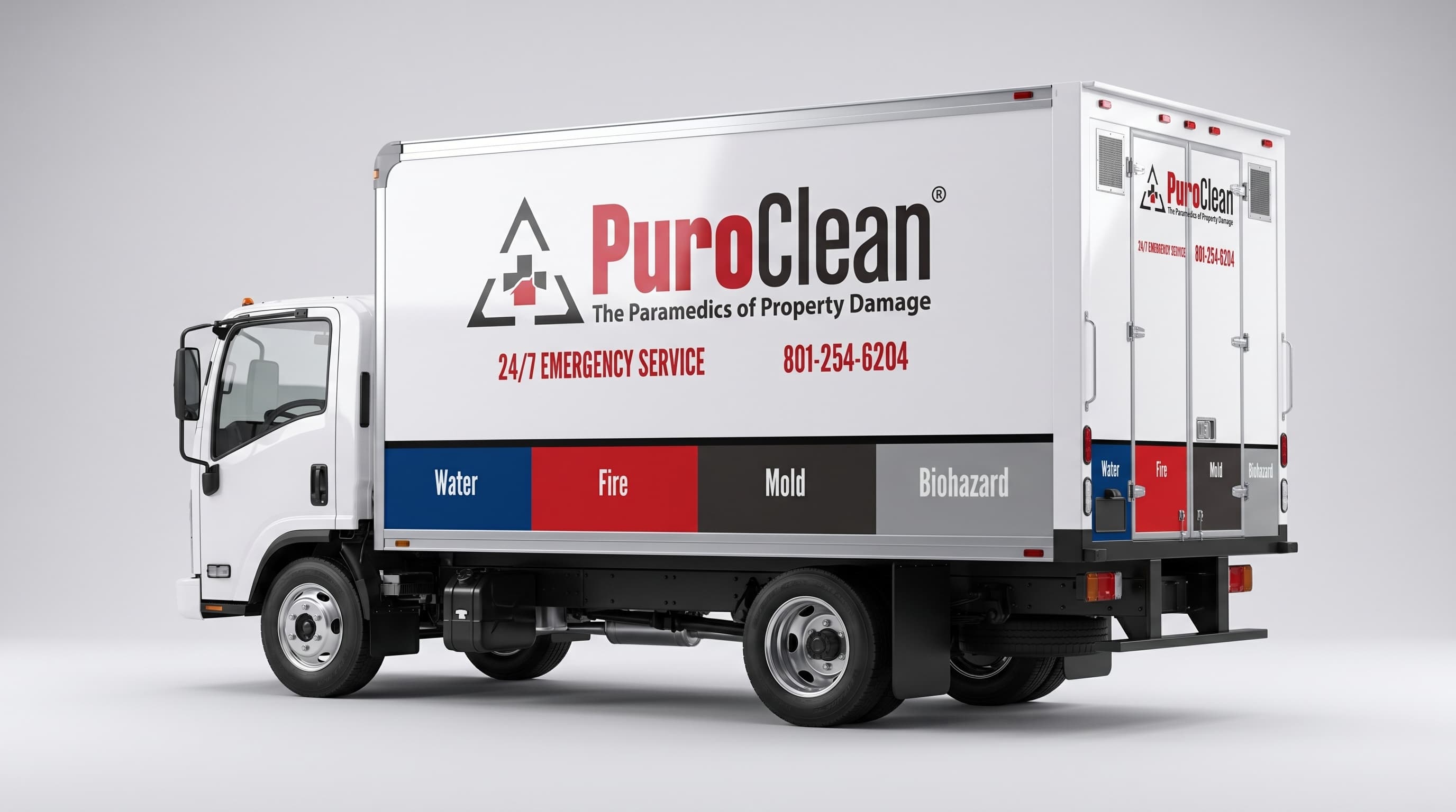 PuroClean Isuzu box