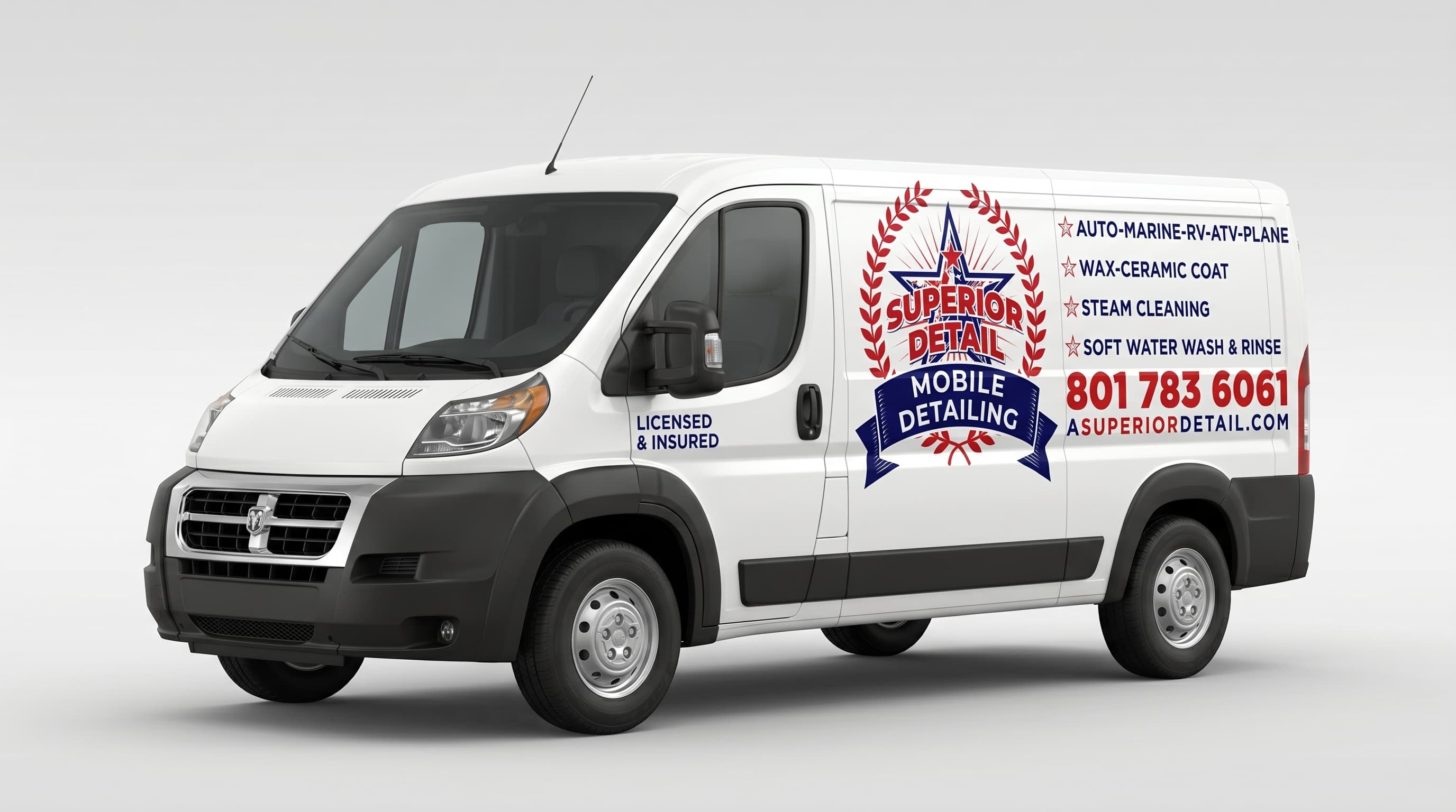 Superior Detailing Ram ProMaster wrap