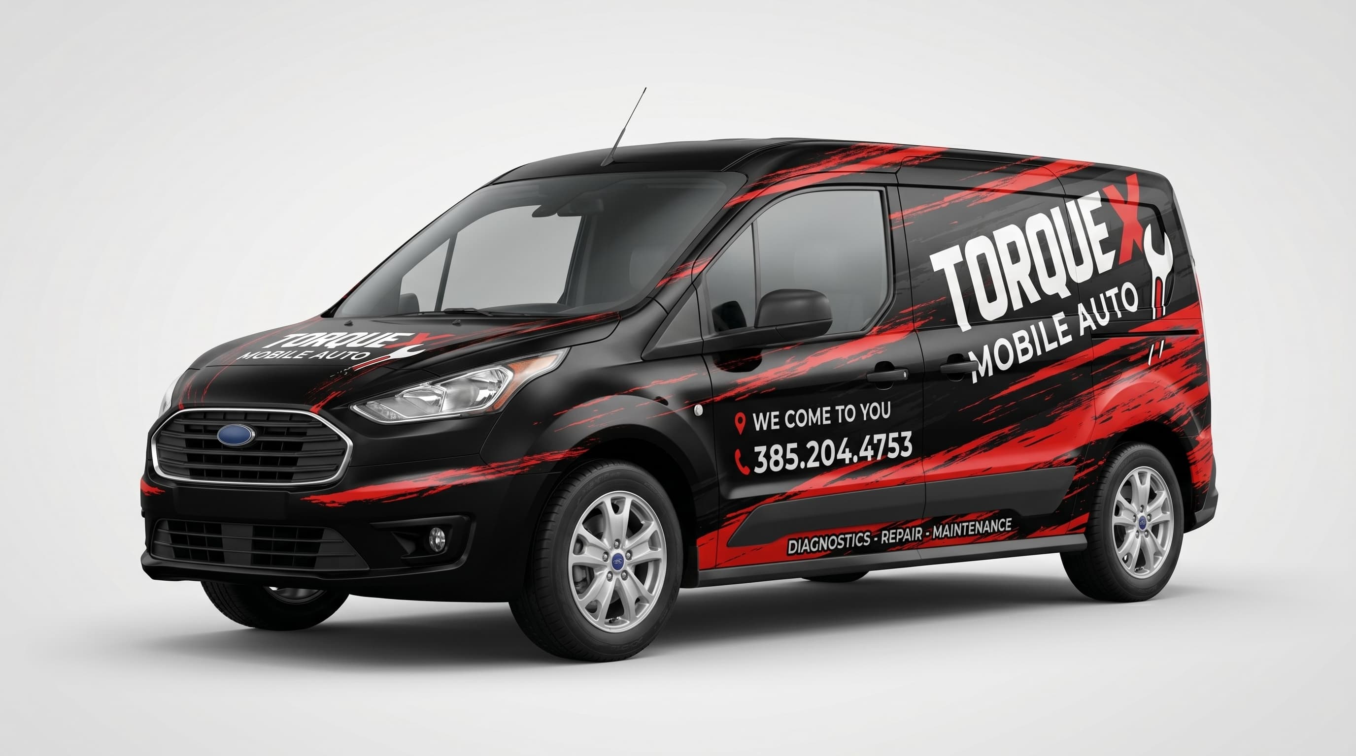 Torque X Mobile Auto Transit Connect wrap