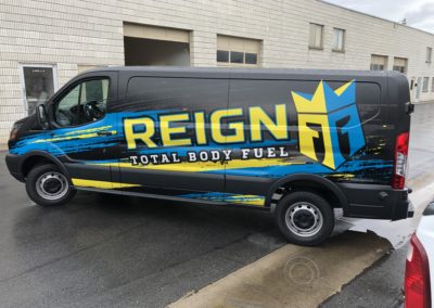 Vehicle branding for commercial and residential clients
